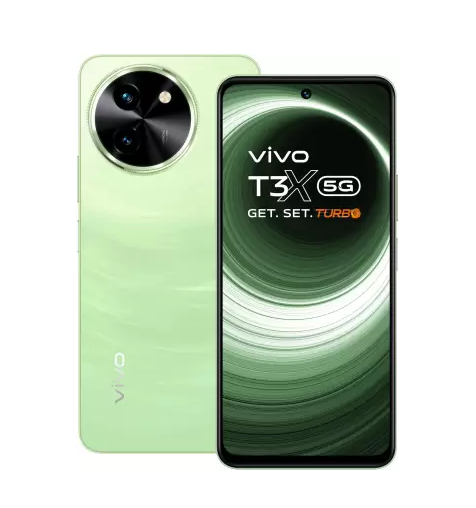 In conclusion, the vivo T3x 5G in Celestial Green is a well-rounded smartphone that offers a compelling blend of performance, storage, and advanced features. With 6GB of RAM and 128GB of internal storage, expandable up to 1TB, this device ensures smooth multitasking and ample space for all your digital needs. Its large 17.07 cm (6.72 inch) Full HD+ display provides vibrant and sharp visuals, making it ideal for media consumption and everyday use. vivo T3x 5G (Celestial Green, 128 GB) (6 GB RAM)