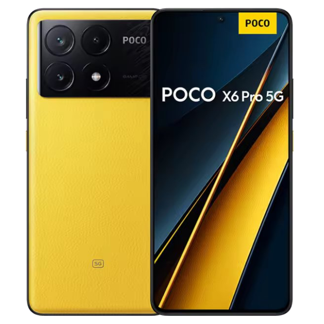 POCO X6 Pro 5G (Yellow, 256 GB)  (8 GB RAM)