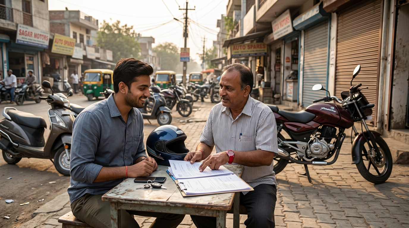 Two-Wheeler RC Transfer in Delhi RTO
